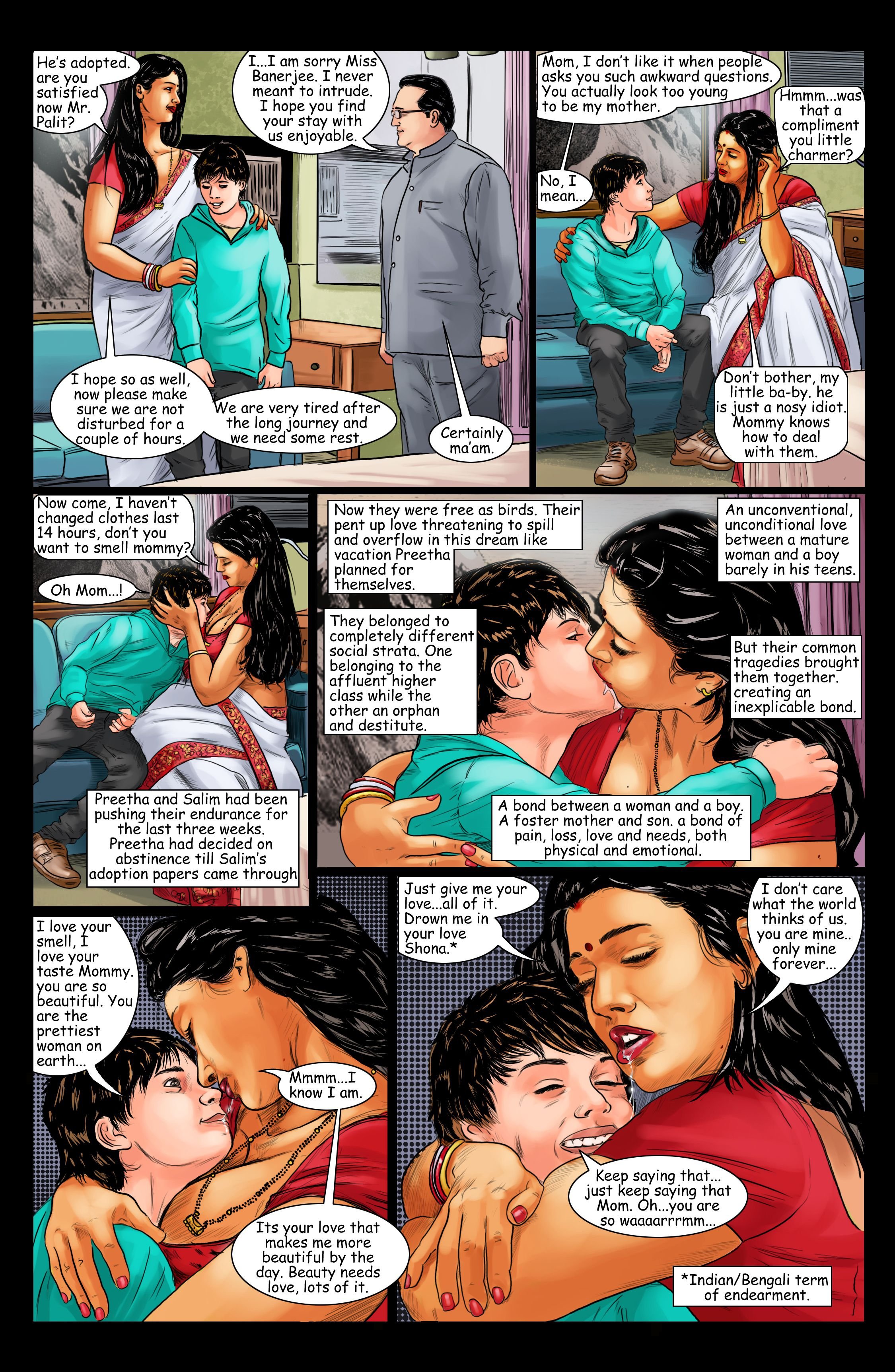Honeymoon In Darjeeling 1 - Amarsroshta page 3 hentai porn comic manga doujin